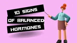 SIGNS OF BALANCED HORMONES #health #hormonalimbalance #pcos #hormones #female #fertility