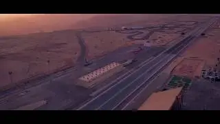 اعلان سباق سيارات D O D G E  حلبة ديراب