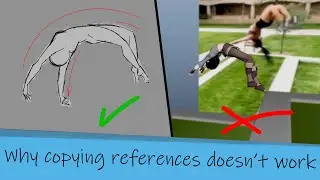 why you should not copy your reference and how to fix this (Animation feedback)