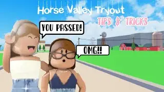 How to host tryouts! *✨Tips & Tricks✨* || Horse Valley Episode 2