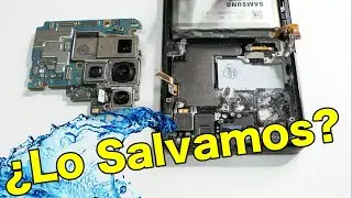 Reparar Samsung S21 Ultra mojado