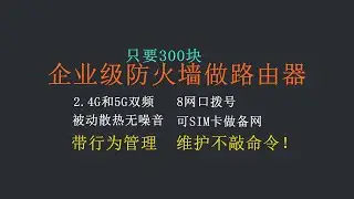 【捡垃圾】只要300块的华为企业级防火墙，家用路由器天花板！！