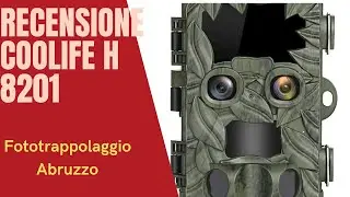 Recensione fototrappola Coolife h 8201 uno spettacolo!