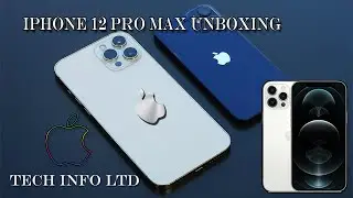 Unboxing iPhone 12 Pro Max, review and First Look!