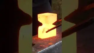 How to make an Anvil  #blacksmith #anvil #silversmithing