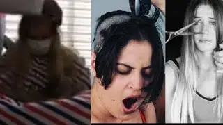 Girl forced Headshave in lockdown,Headshave forced by family.