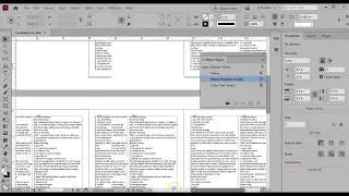 InDesign Tutorial   How to Create a New Document, Placing Text, Shortcut keys