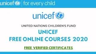 Unicef Free Courses with Free Digital Certificate | Ft_technical channel