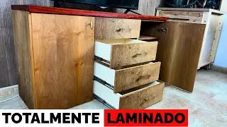Cómo hacer un MUEBLE TV para tu salón