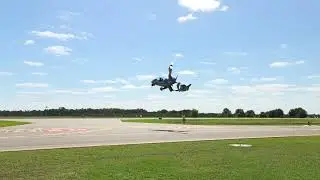 Bensen Days 2026 ELA gyroplane jump launch