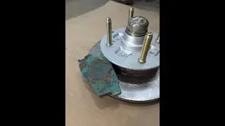 AE86 front hub, bearings, and brakes install in 5 minutes - ASMR