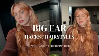 HAIRSTYLES THAT HIDE BIG EARS | 2025