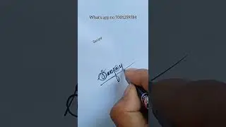Sign your signature .. Sanjay 