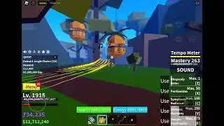 SOUND FRUIT SHOWCASE + GRIND COMBOS? | ROBLOX Blox Fruits