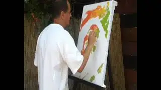 speed painting Bob Marley