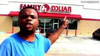 BLACK MAN ANGRY AT FAMILY DOLLAR @SIGGAS