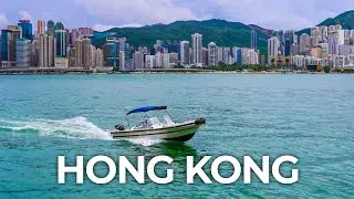 Exploring Hong Kong's Harbor and Visiting the Bruce Lee Statue | Hong Kong Travel Vlog #2