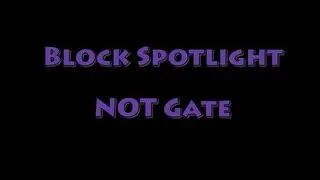 Block Spotlight - NOT Gate