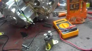 Super test of the starter relay for Lifan and Zongshen engines