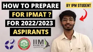 How to prepare for IPMAT 2022/2023 ? Which book to use ? | Honest Answer by IPM student