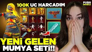 YENİ GELEN MUMYAYA 100.BİN UC BASTIM 😱 - PUBG MOBİLE