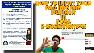 HOW TO INPUT YOUR PAG IBIG MID NUMBER IN POEA E REGISTRATION ACCOUNT || LATEST UPDATE NG POEA