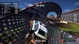 Crashday Redline Edition - Шоу трюков - Супер комбо - Gameplay (ПК)