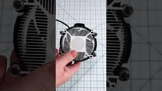 How to rotate the AMD logo on a Ryzen Stock CPU Cooler #shorts