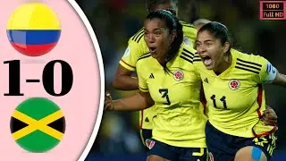 Fifa World cup 2023। Colombia  VS Jamaica  (1-0) Women's। Highlight & all goals....