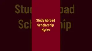 Study Abroad Scholarship Myths