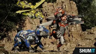 Cinematic preview: Sci-fi Capybara. Gameready character