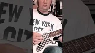 Raygun Relic! 🚀 #shorts #shortvideo #guitar #raygun #relic #music #blackandwhite #paintjob #custom