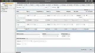 Mysql App Builder | Create user table with MySQL and PHPMyAdmin