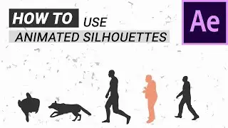 HOW TO use Animated Silhouettes l After Effects for architecture