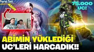 ABİMLE BERABER 75.000 UC HARCIYORUZ / PUBG MOBILE