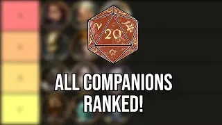 Pillars of Eternity Companion Tier List