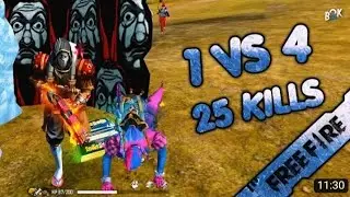 [B2K] BR RANGK 25 KILL BOOYAH EASY GAMEPLAY FREEFIRE GAMING VIDEO AWM KING B2K