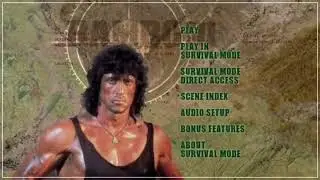 Rambo III DVD Main Menu (2004 Ultimate Edition)