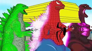 Shin Godzilla vs Godzilla Earth, Muto, Siren Head | Meme Coffin Dance Song (Cover)