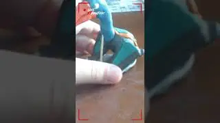 Динозавр Кетцалькоатль из пластилина (обзор)