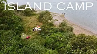 Paddle Boarding to an ISLAND for a Wild Camping Adventure!