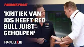 Kritiek van Jos heeft Red Bull juist geholpen, maar de liefde is over! | Paddockpraat