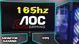 Monitor AOC C24G1A GAMING TOP y Económico | REVIEW 165 HZ 2023 AMAZON