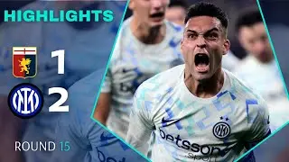 Genoa vs Inter | 1-2 | Highlights | Serie A 2025-26 | genoa inter