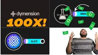 Dymension (DYM), Ordiswap (ORD), and ALEX Labs (ALEX). Your Next 100x Gems