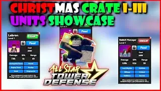 [ASTD] All Christmas Crate units I-III Opened + extra units