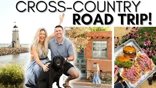 ROAD TRIP VLOG || MOVING ACROSS THE COUNTRY || I-40 AND ROUTE 66 || NC TO AZ TRAVEL VLOG