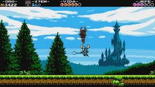 Shovel Knight boss fight: Black Knight #1