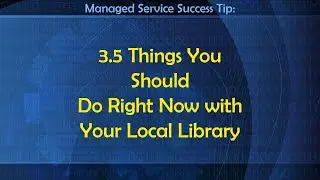 3.5 Things You Should Do Right Now with Your Local Library