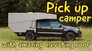 Revolutionary pick up camper with elevating roof! Laske expedition